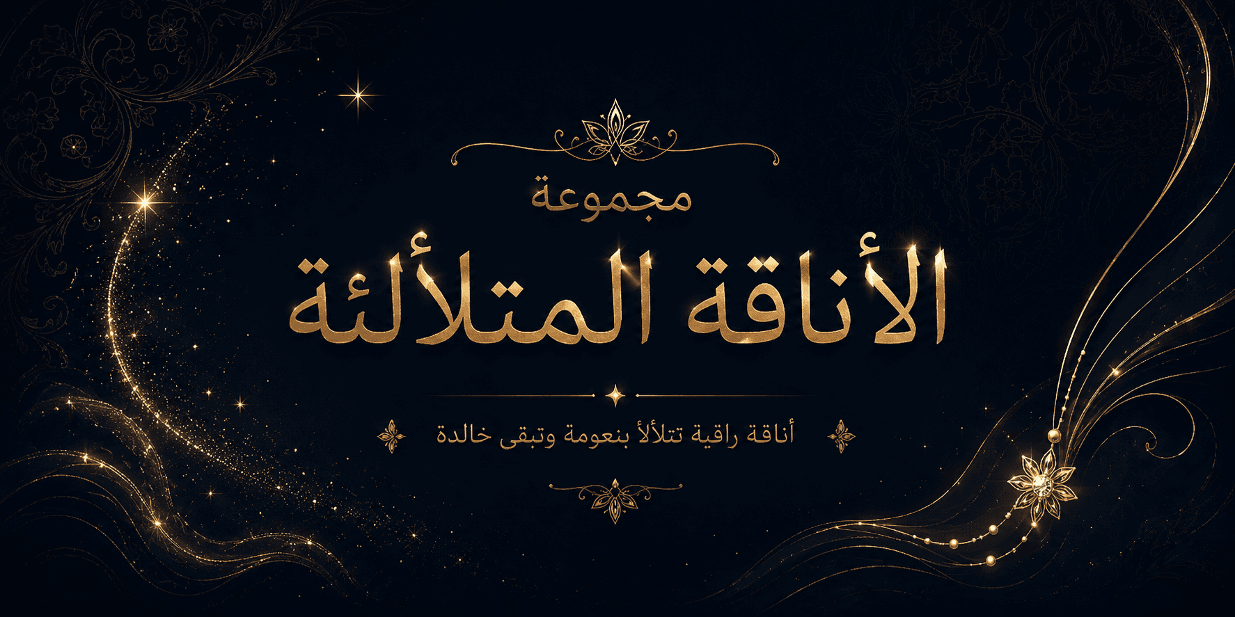 مجموعة الأناقة المتلألئة