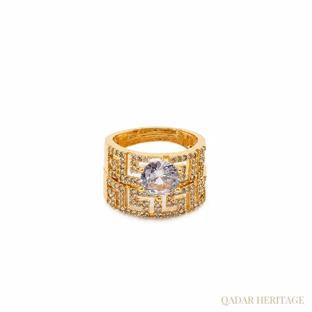Empress Gold Statement Ring - Slide 4