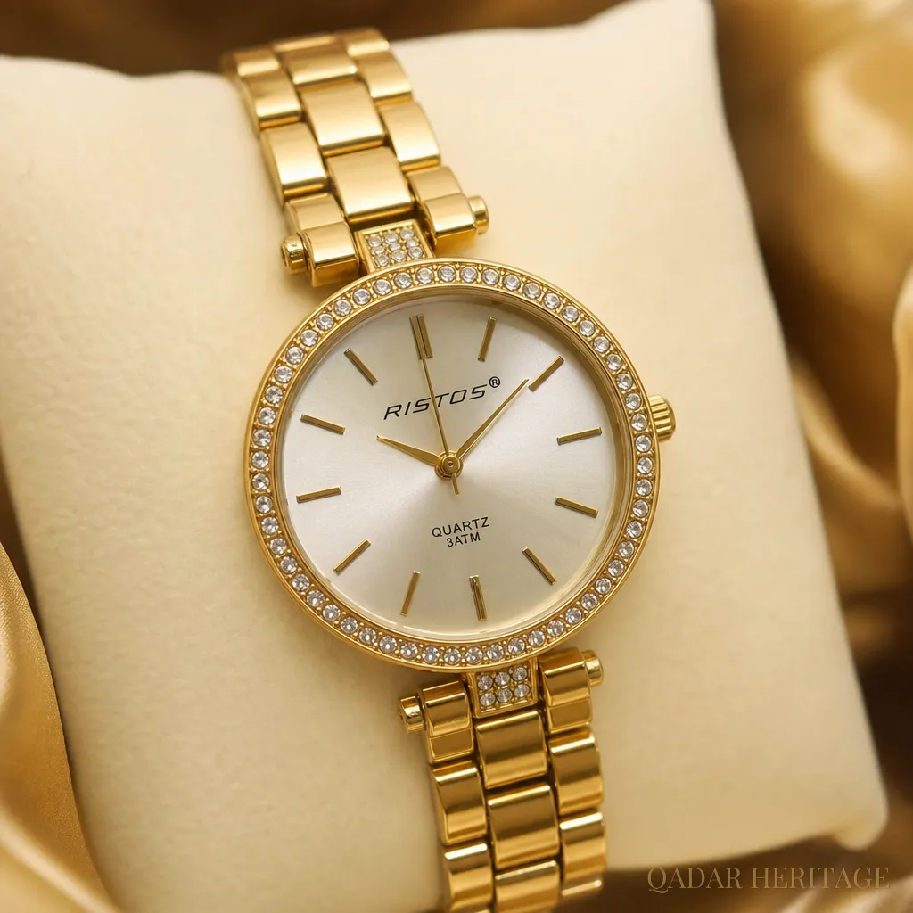 QADAR Lareen Gold Watch - Slide 2