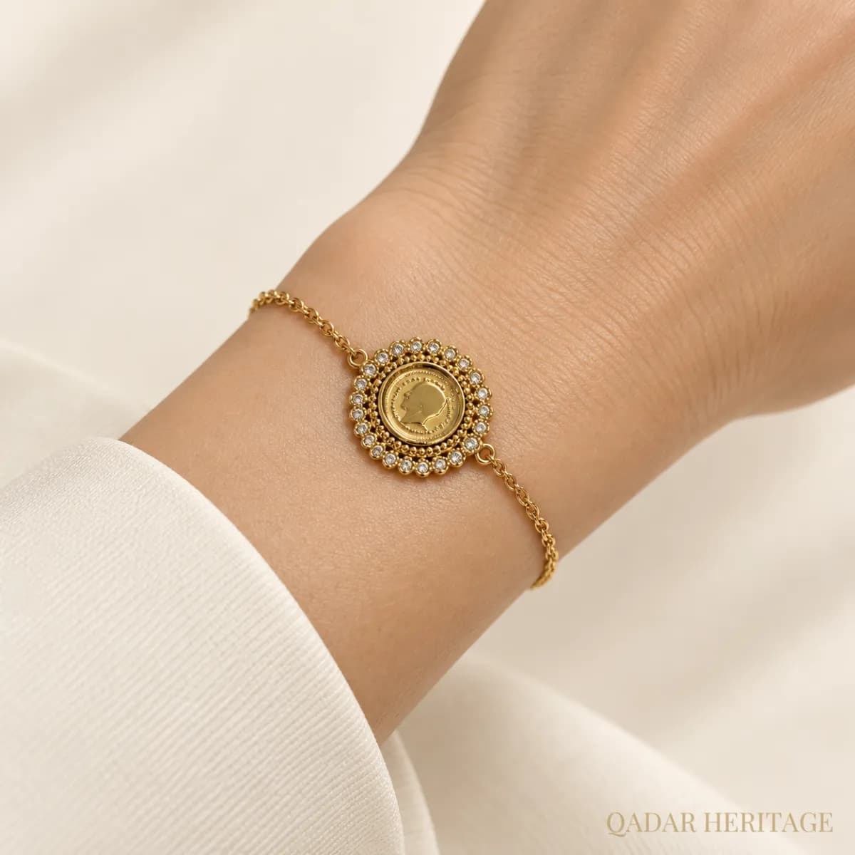 Royal Coin Gold Bracelet