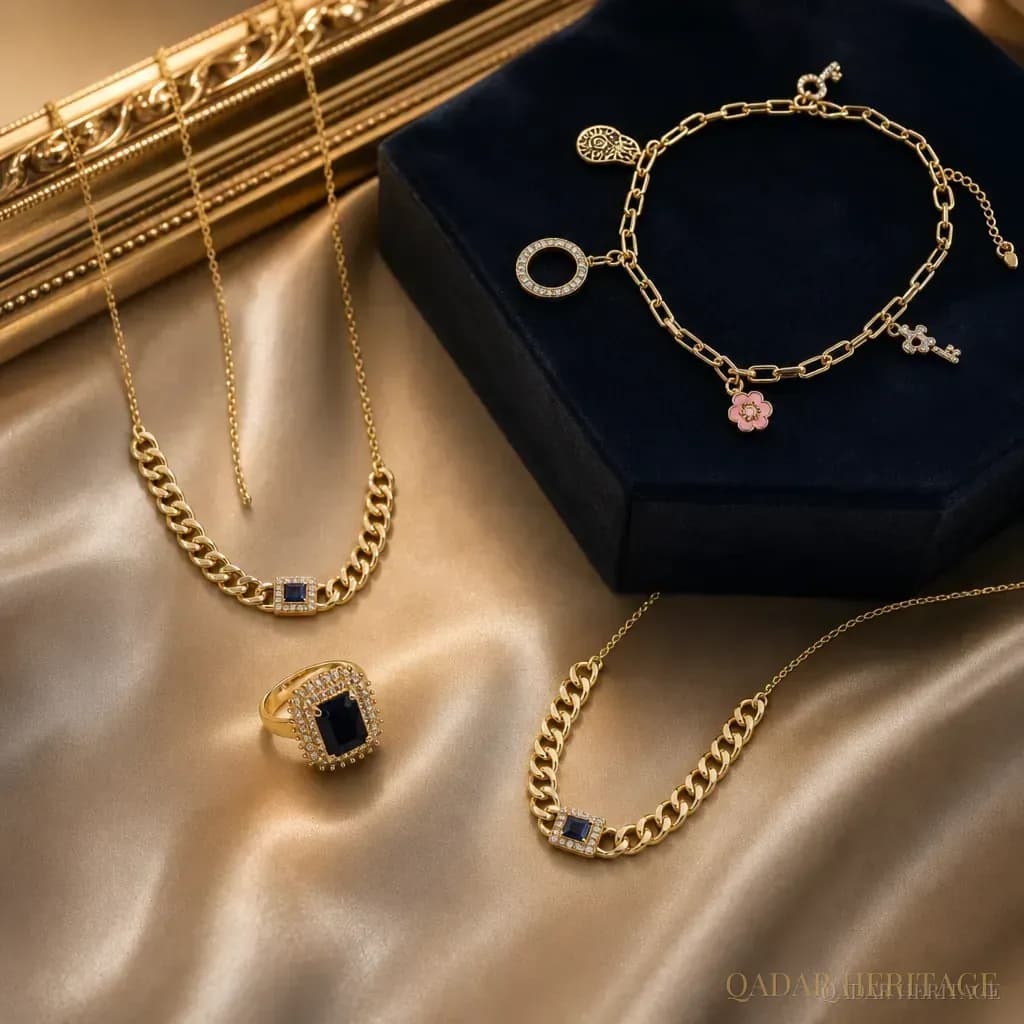 Navy Nights Luxury Jewelry Set - Slide 3