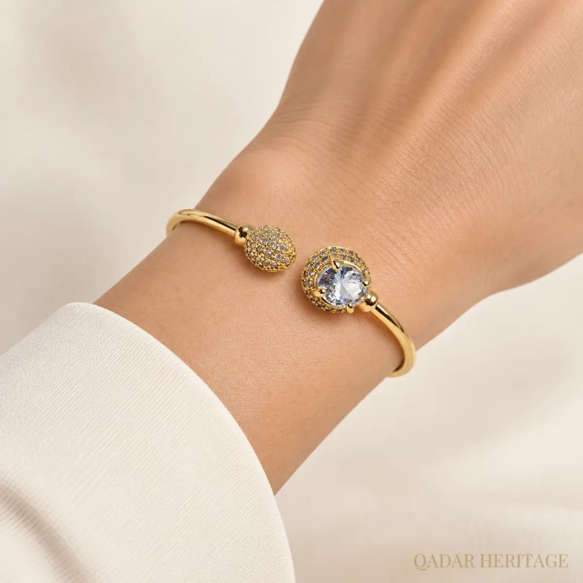 Golden Crown Radiance Bracelet