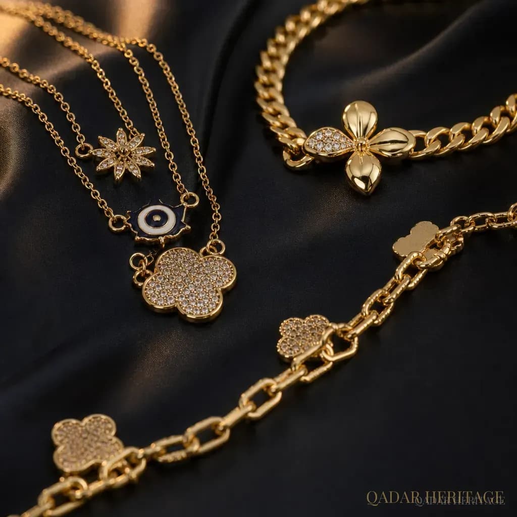 Golden Aura Luck Jewelry Set - Slide 3
