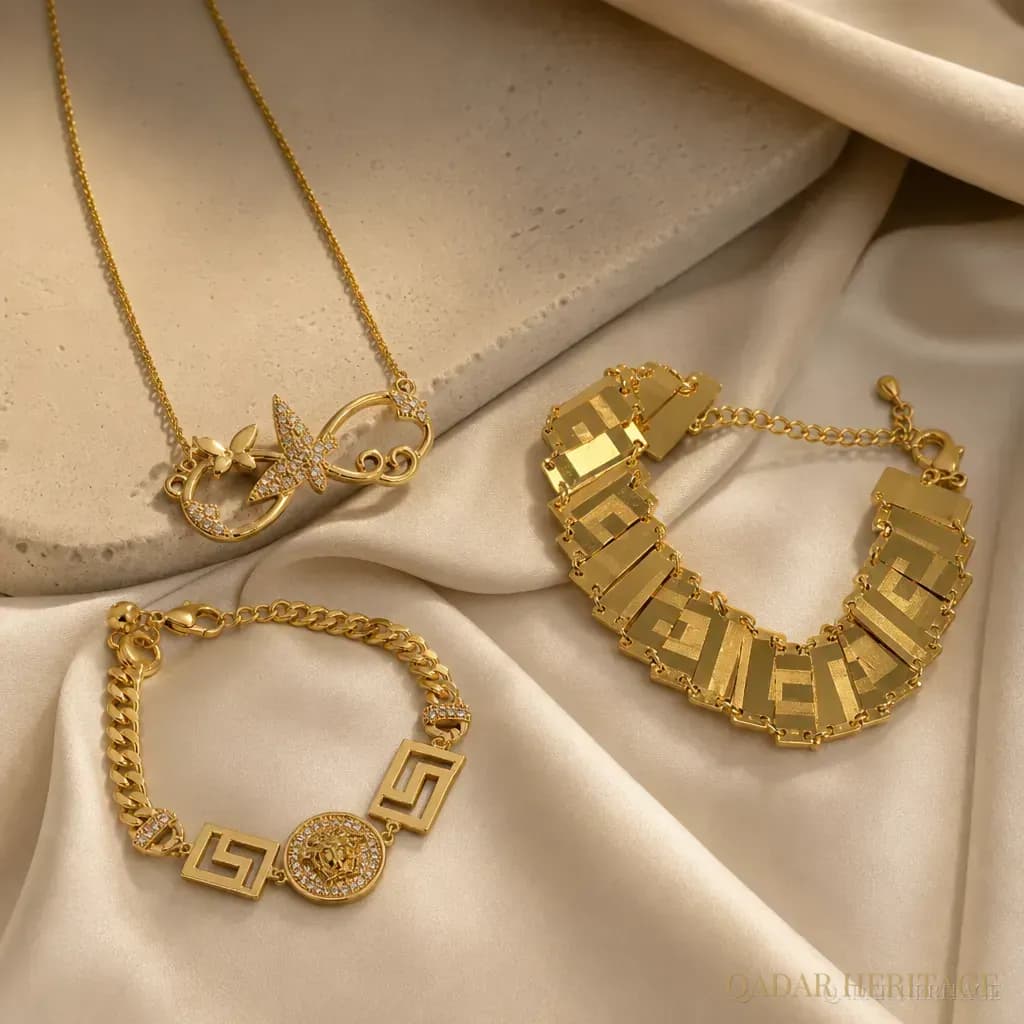 Golden Heritage Glow Jewelry Set - Slide 4