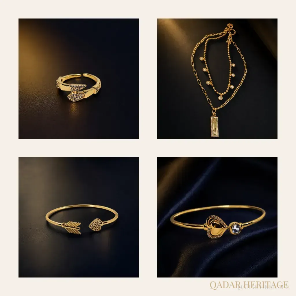 Golden Maha Touch Jewelry Set - Slide 5