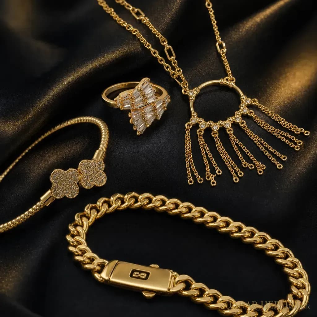 Golden Maha Glow Jewelry Set - Slide 2