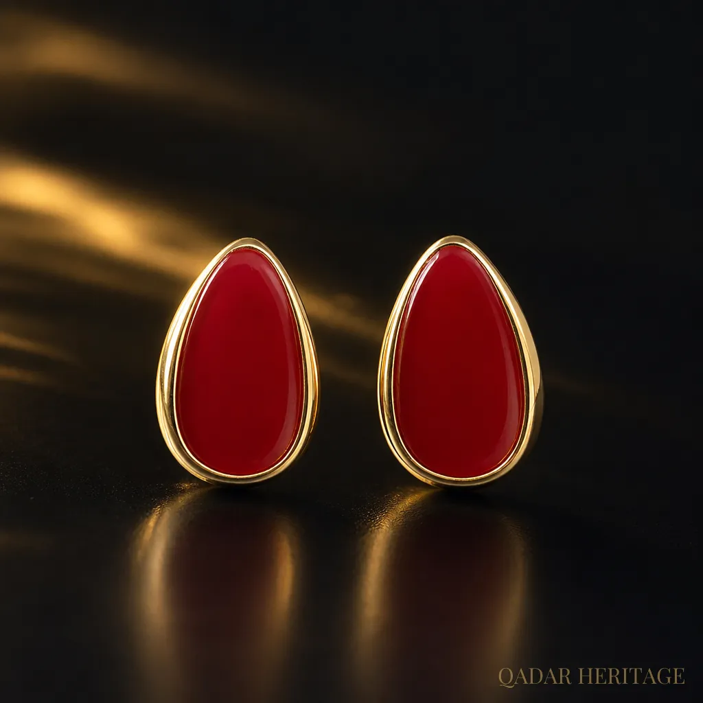 QADAR Rubella Earrings