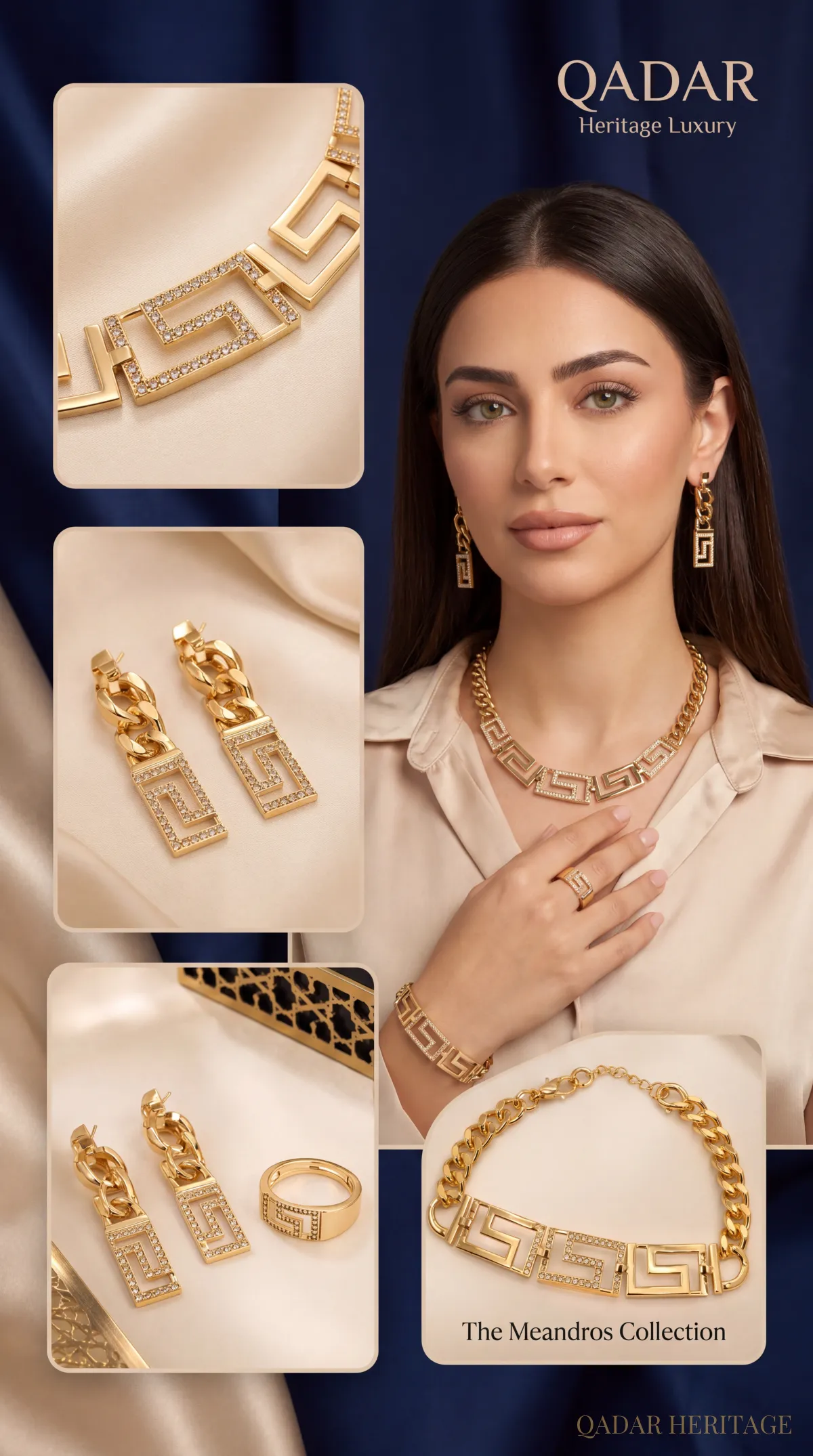 QADAR Royal Key Jewelry Set - Slide 1