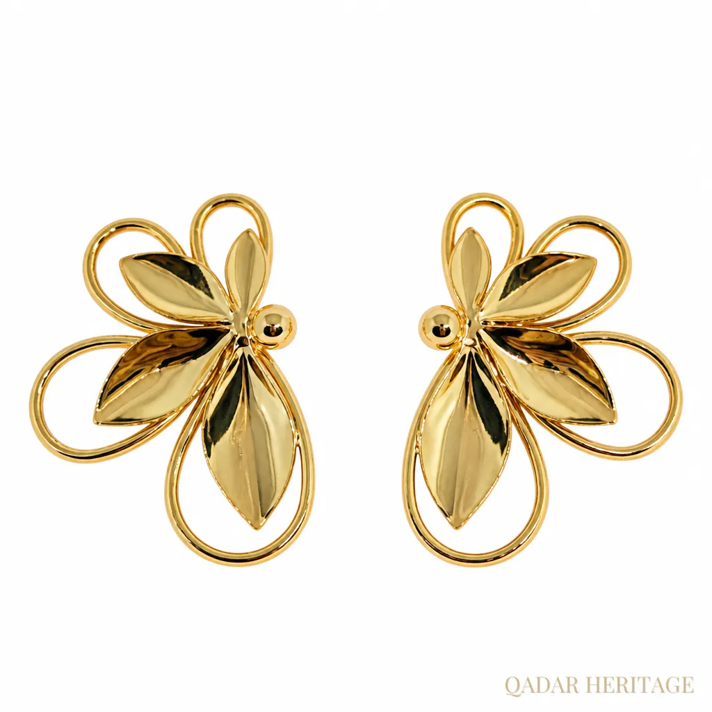 QADAR Camelia Earrings