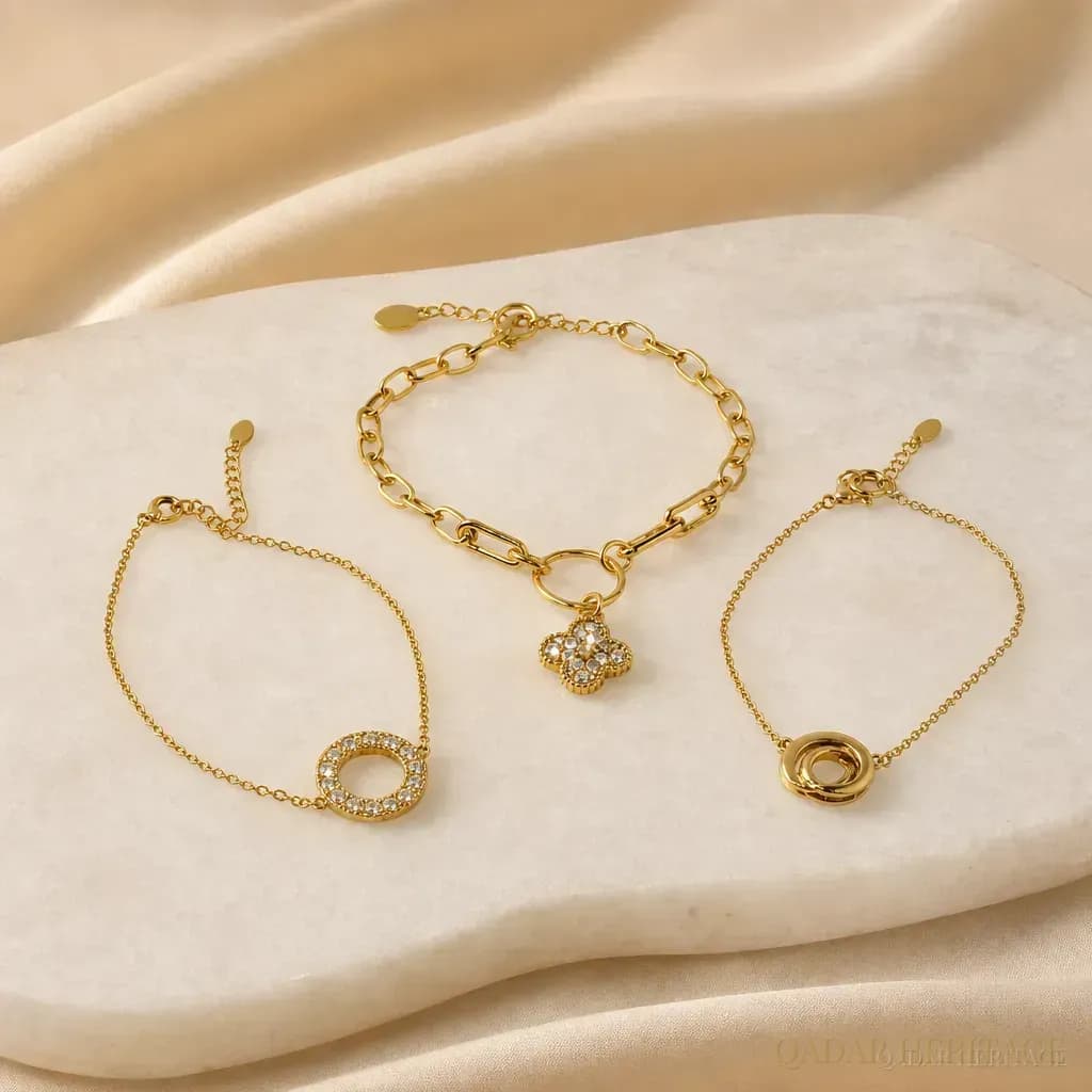 Golden Touch Bracelet Set - Slide 1