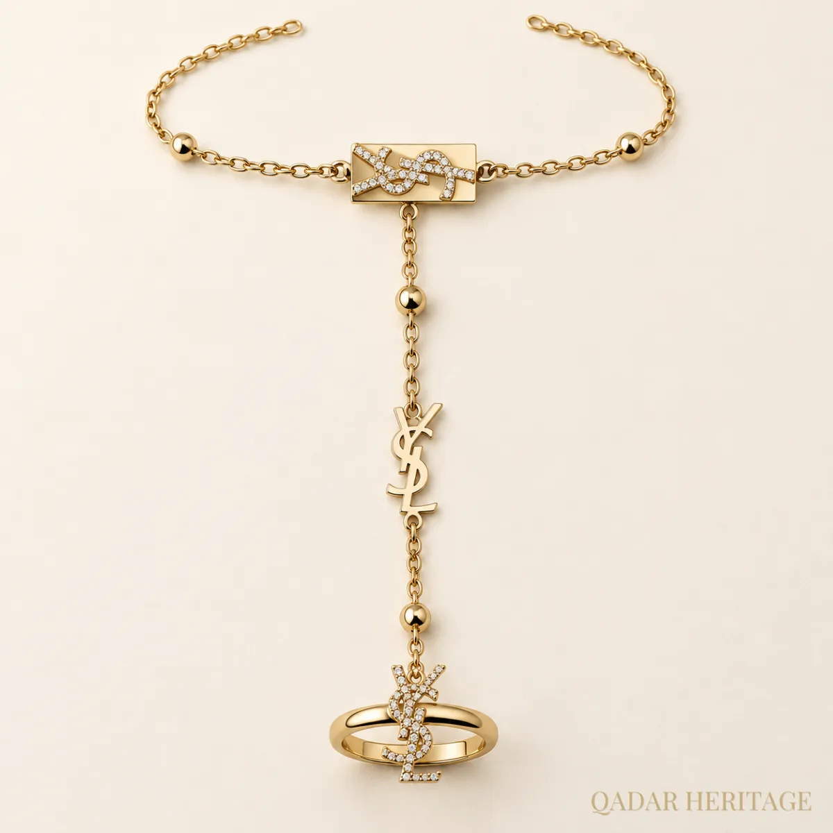 QADAR Elegance Chain Golden Set - Slide 2
