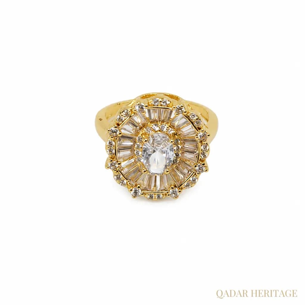 Golden Sun Halo Ring - Slide 4