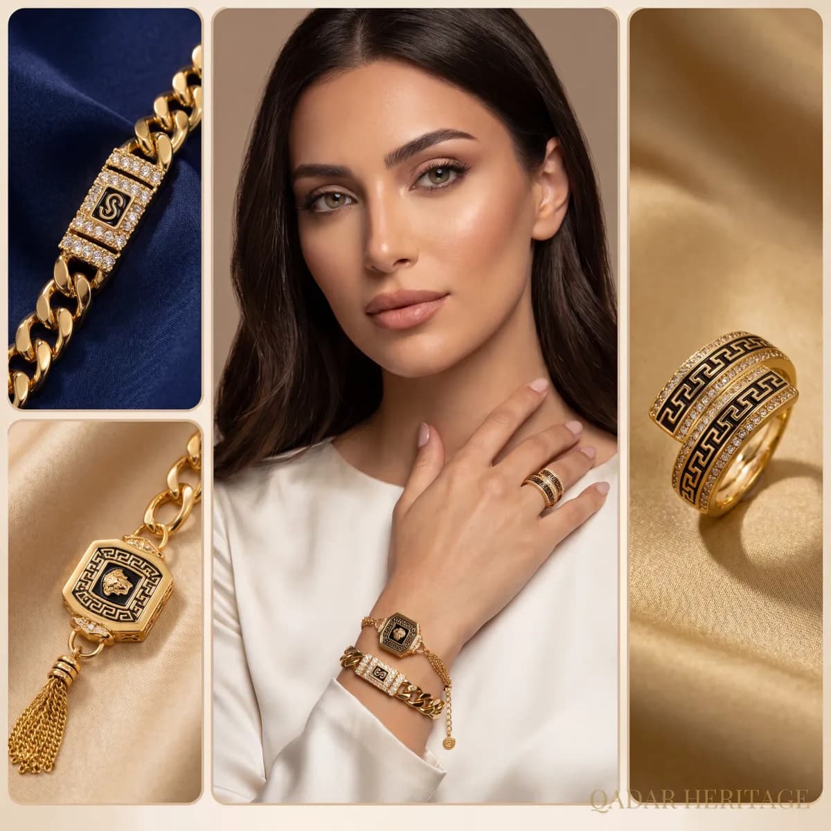 Golden Empress Jewelry Set - Slide 1