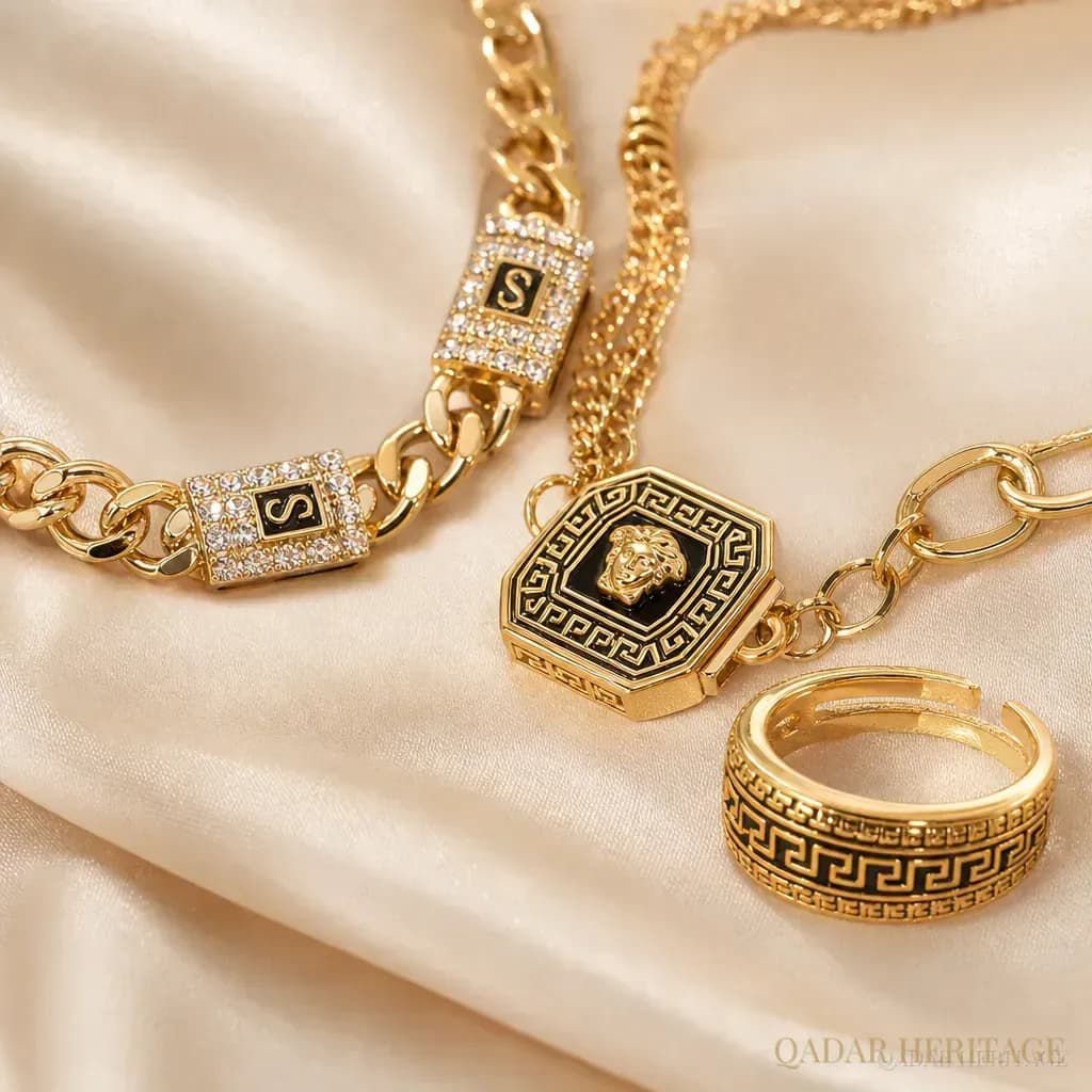 Golden Empress Jewelry Set - Slide 3