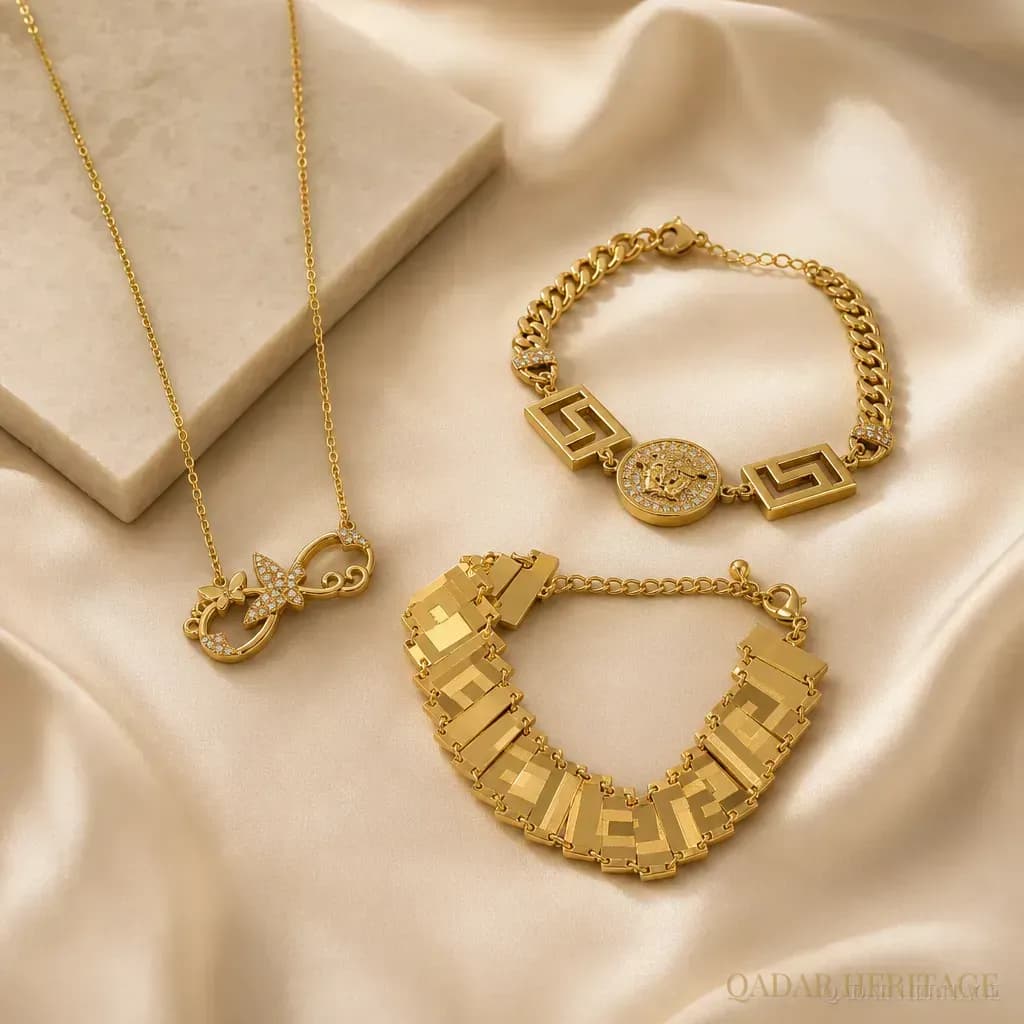 Golden Heritage Glow Jewelry Set - Slide 2