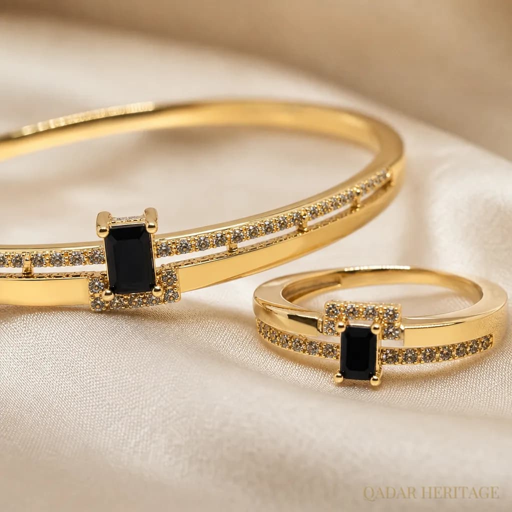 Luxury Golden Onyx Set - Slide 2