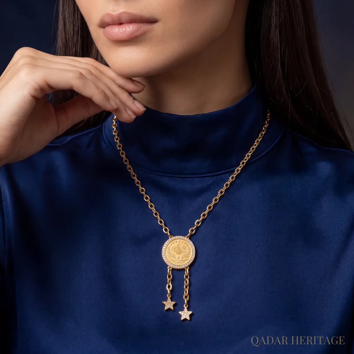 Heritage Medallion Star Necklace
