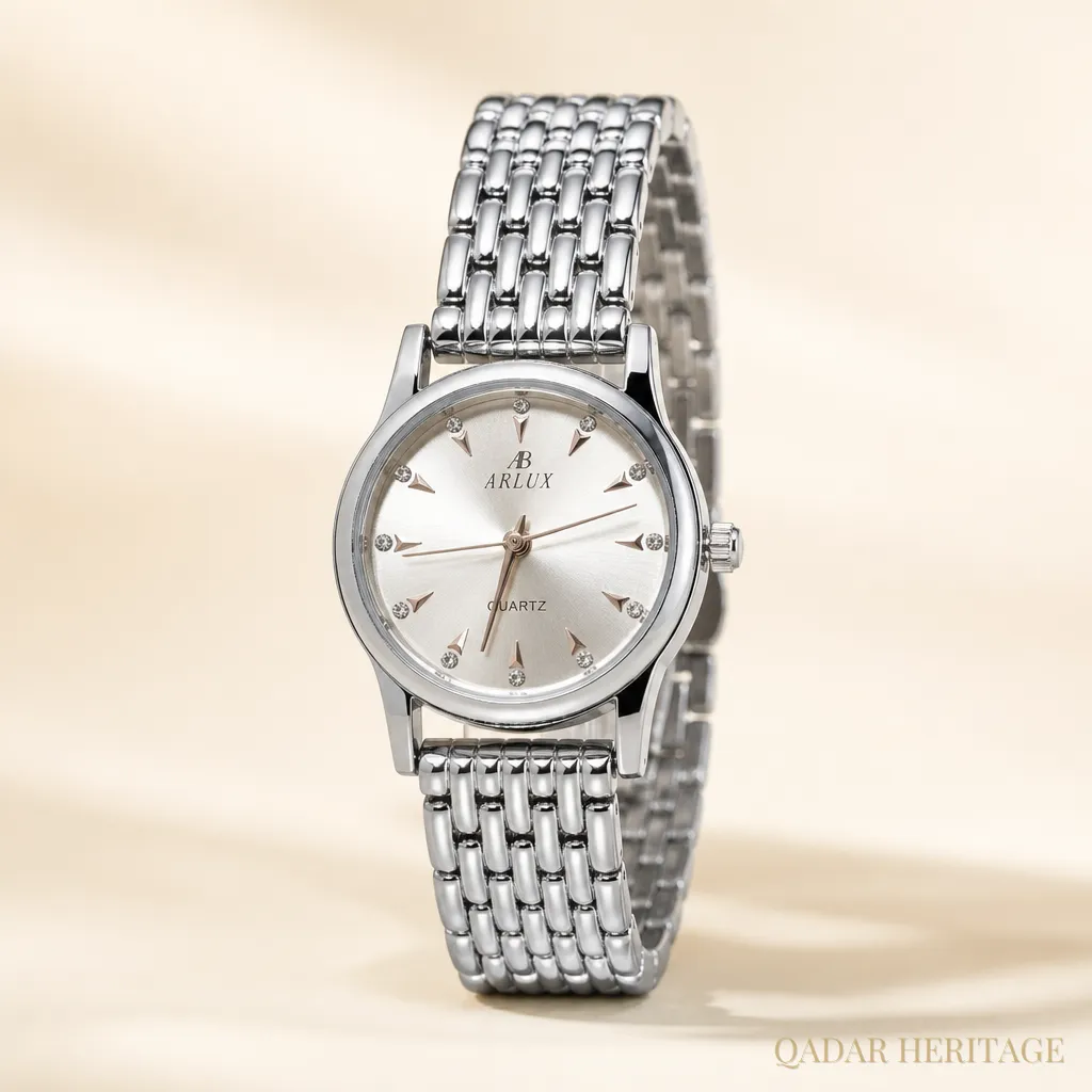 QADAR Lora Classic Silver Watch