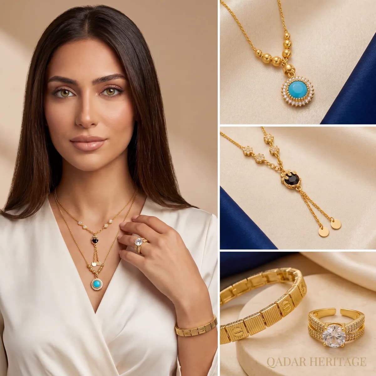 Sultana Touch Gold-Tone Jewelry Package - Slide 1