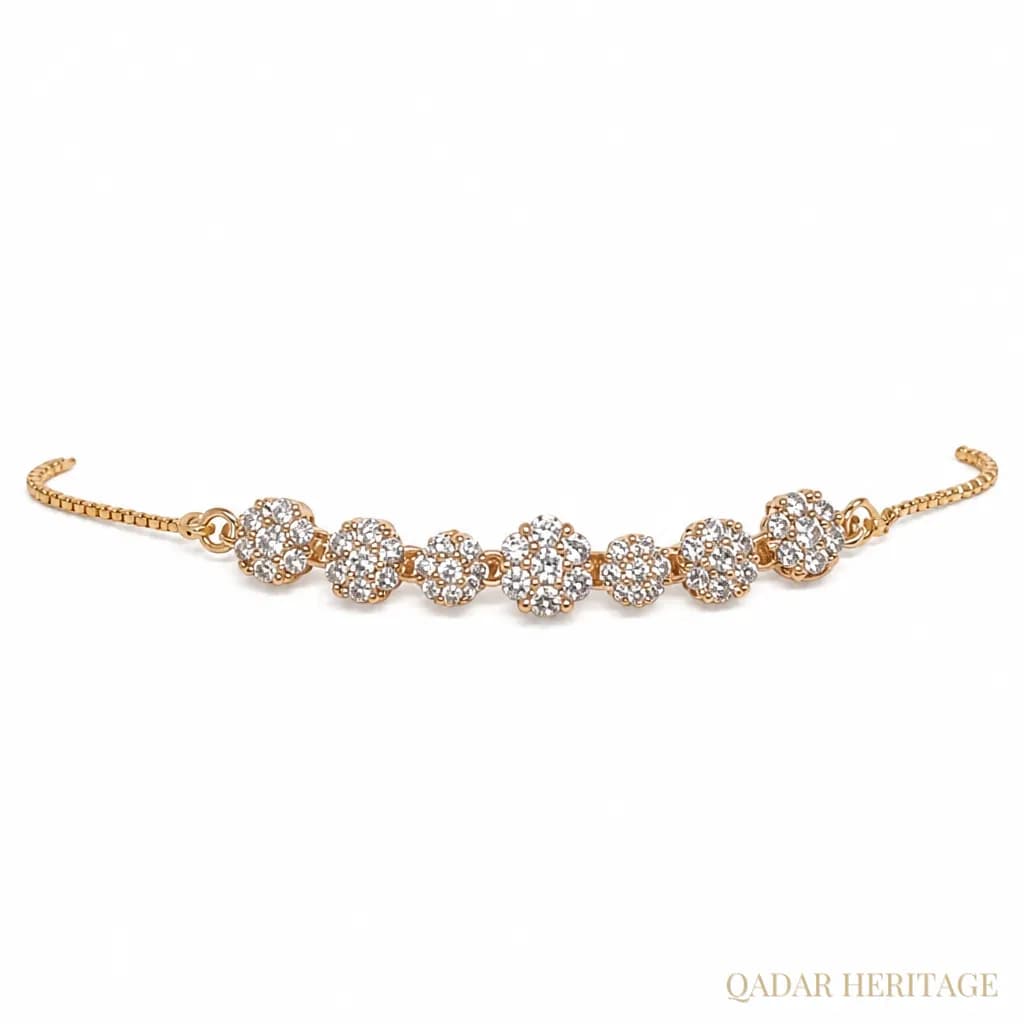 QADAR Lauren Gold Bracelet - Slide 2