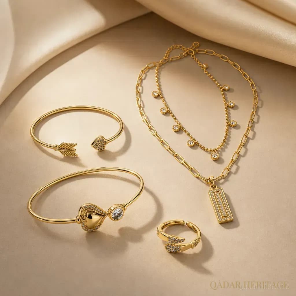 Golden Maha Touch Jewelry Set - Slide 2