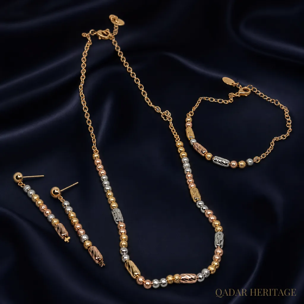 Tricolor Glow Jewelry Set