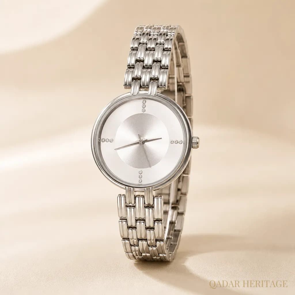 QADAR Liora Silver Watch