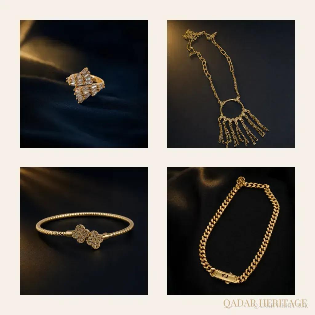 Golden Maha Glow Jewelry Set - Slide 4