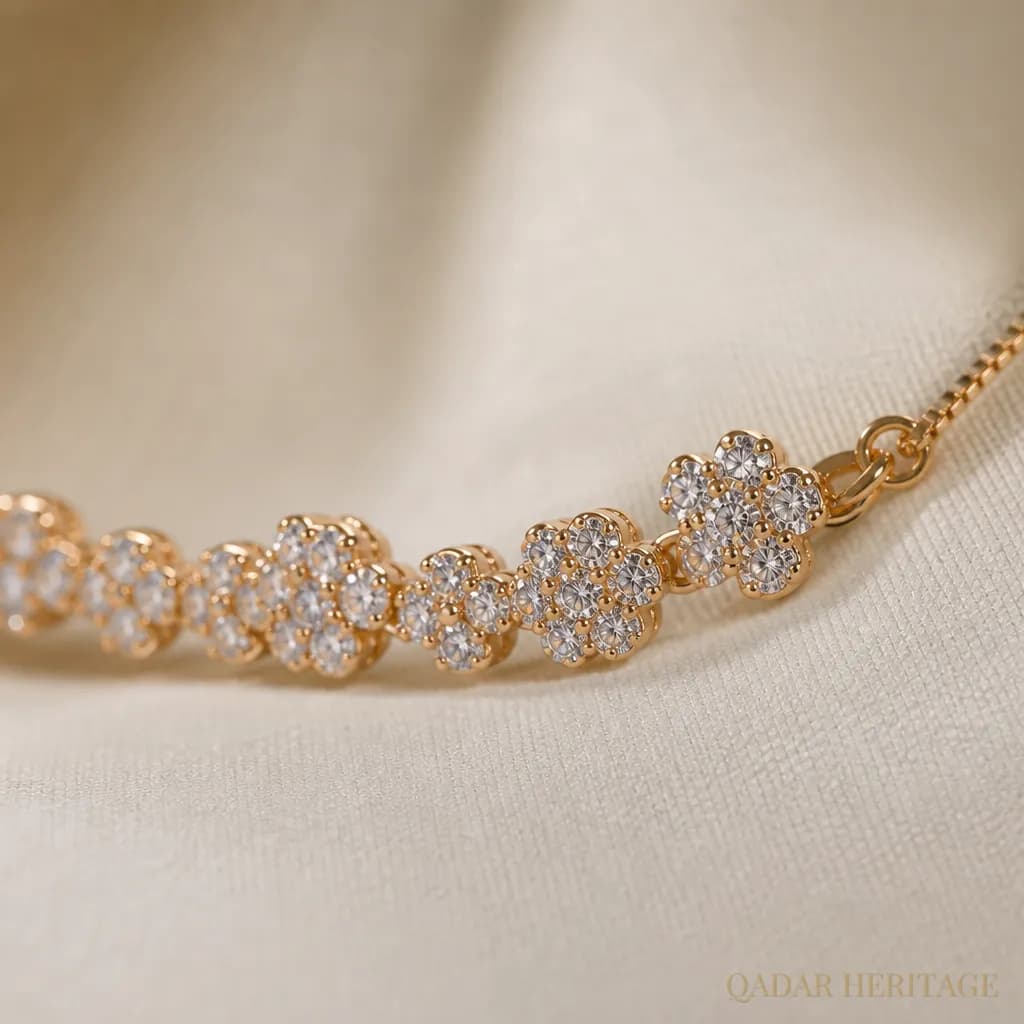 QADAR Lauren Gold Bracelet - Slide 3