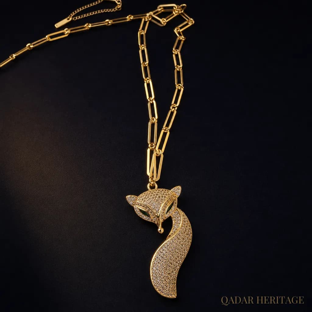 QADAR Fiona Gold Necklace