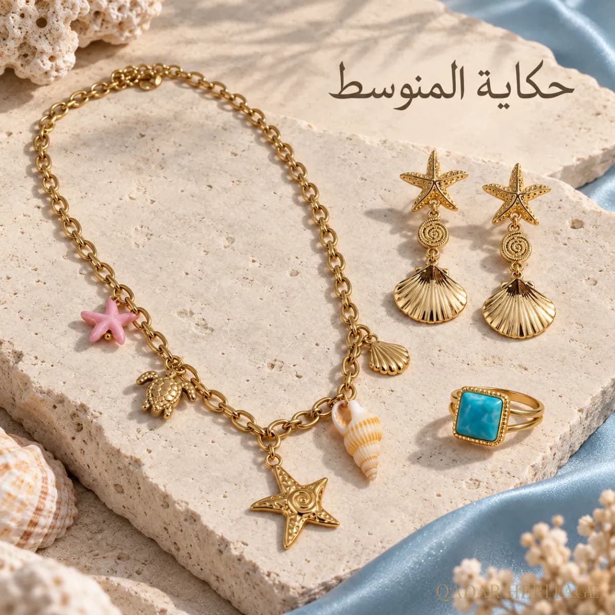QADAR Starfish Golden Set