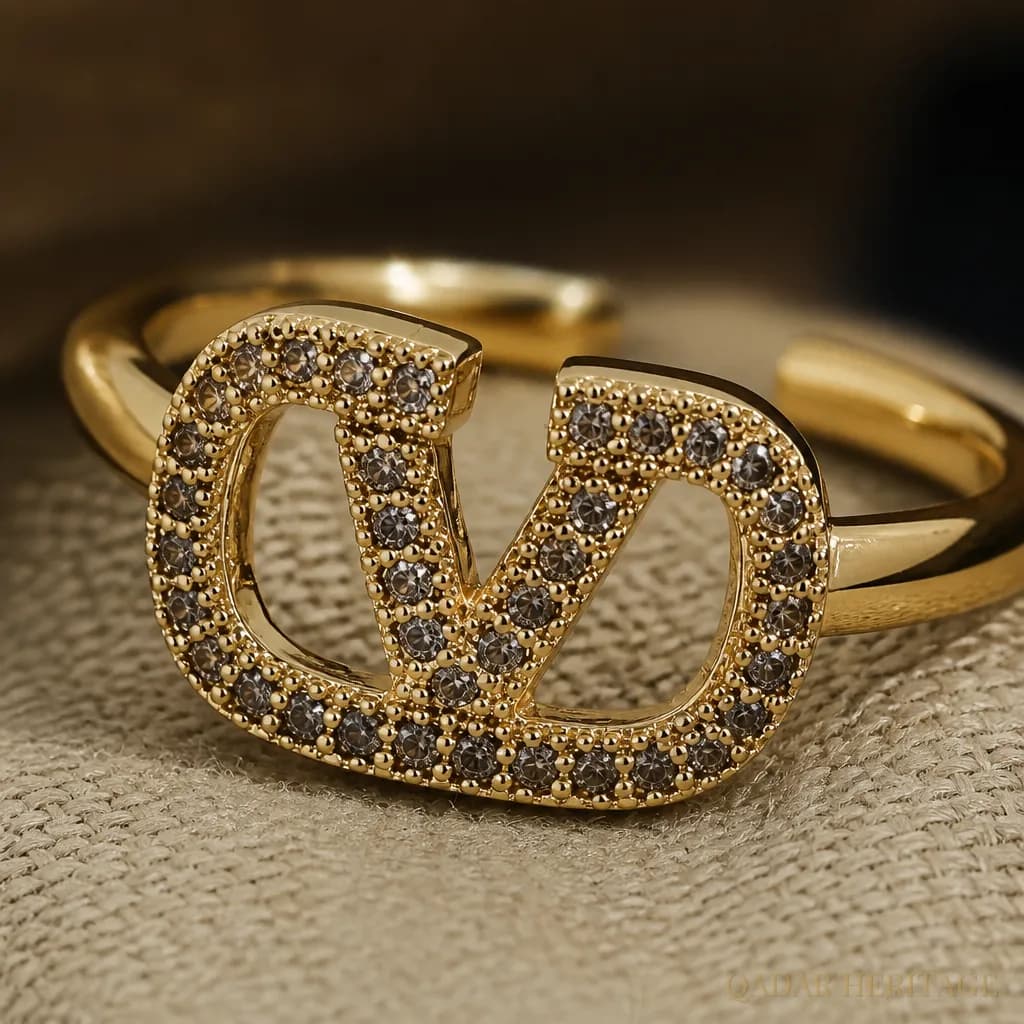 QADAR Fiora Gold Ring - Slide 3