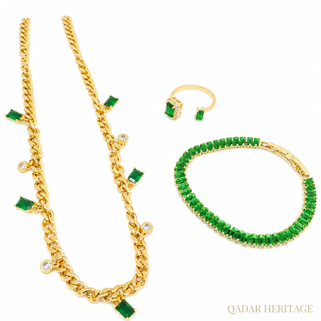 QADAR Esmeralda Jewelry Package - Slide 3