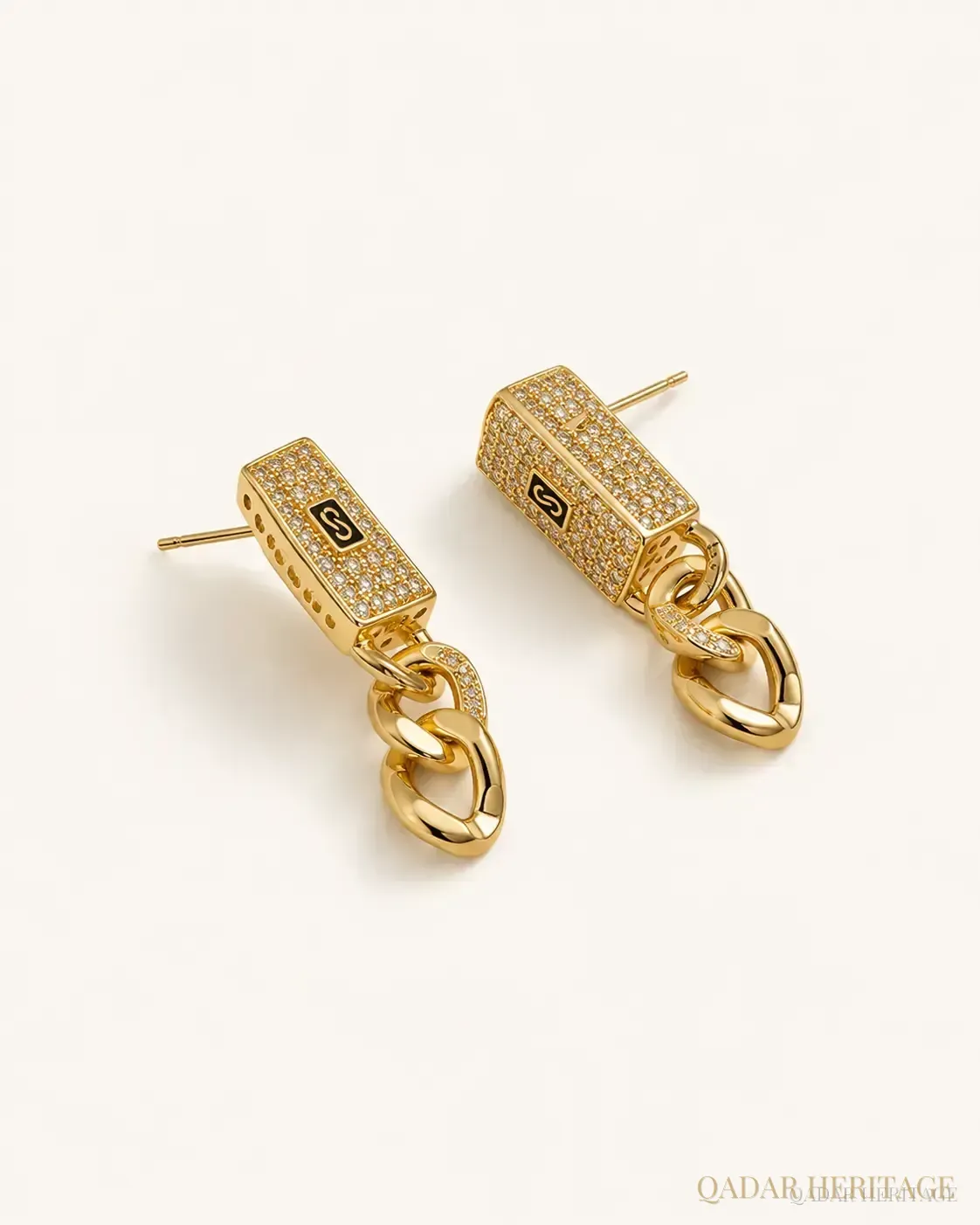 Royal Pavé Chain Jewelry Set - Slide 3