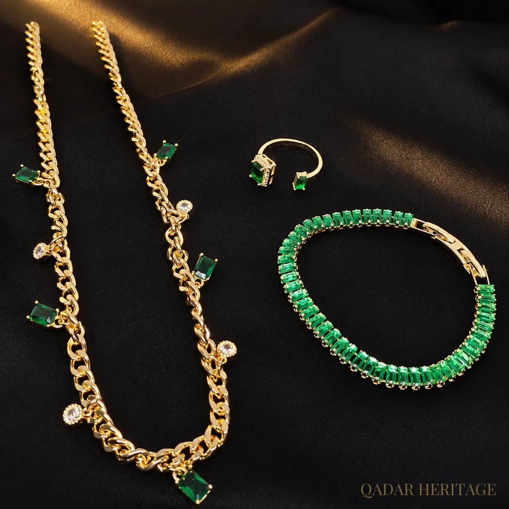 QADAR Esmeralda Jewelry Package - Slide 2